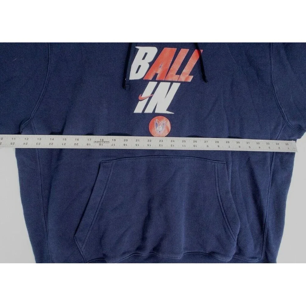 Y2K Nike Swoosh Manhattan Basketball Sweatshirt Adult Hoodie Men's Size XL